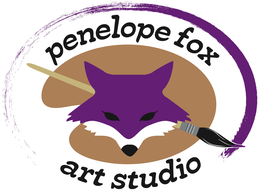 PENELOPE FOX ART STUDIO logo