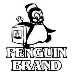 PENGUIN BRAND DRY ICE logo