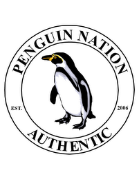 PENGUIN NATION AUTHENTIC EST. 2006 logo