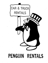 PENGUIN RENTALS CAR & TRUCK RENTALS logo