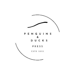 PENGUINS & DUCKS PRESS ESTD 2023 logo
