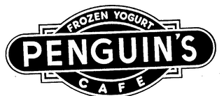 PENGUIN'S FROZEN YOGURT CAFE logo