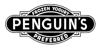 PENGUIN'S PREFERRED FROZEN YOGURT logo