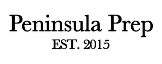 PENINSULA PREP EST. 2015 logo