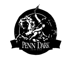 PENN BREWERY PENN DARK LAGER BEER A FAMILY TRADITION SINCE 1683 logo