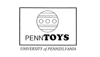 PENN TOYS UNIVERSITY OF PENNSYLVANIA logo