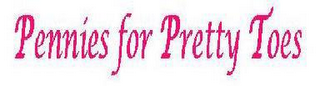PENNIES FOR PRETTY TOES logo
