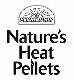 PENNINGTON NATURE'S HEAT PELLETS logo