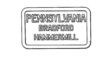 PENNSYLVANIA BRADFORD HAMMERMILL logo