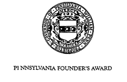 PENNSYLVANIA FOUNDER'S AWARD WILLIAM PENN PROPRIETOR & GOVERNOR OR PENNSYLVANIA logo