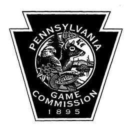 PENNSYLVANIA GAME COMMISSION 1895 logo