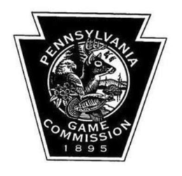 PENNSYLVANIA GAME COMMISSION 1895 logo