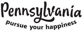 PENNSYLVANIA PURSUE YOUR HAPPINESS logo
