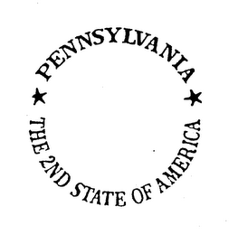 PENNSYLVANIA THE 2ND STATE OF AMERICA logo
