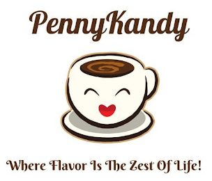PENNYKANDY WHERE FLAVOR IS THE ZEST OF LIFE! logo