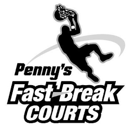 PENNY'S FAST BREAK COURTS logo