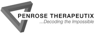 PENROSE THERAPEUTIX . . . DECODING THE IMPOSSIBLE logo