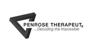 PENROSE THERAPEUTX . . . DECODING THE IMPOSSIBLE logo