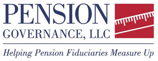 PENSION GOVERNANCE, LLC HELPING PENSION FIDUCIARIES MEASURE UP logo