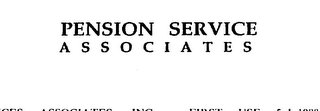 PENSION SERVICE ASSOCIATES logo