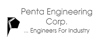 PENTA ENGINEERING CORP. ... ENGINEERS FOR INDUSTRY logo