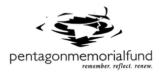 PENTAGONMEMORIALFUND REMEMBER. REFLECT.RENEW. logo