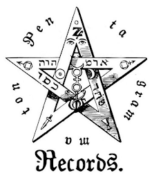 PENTAGRAMMATON RECORDS. logo