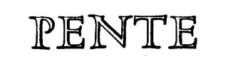 PENTE logo