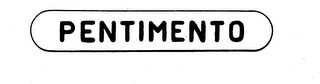 PENTIMENTO logo