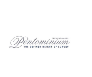 PENTOMINIUM THE PENTHOUSES THE DEFINED HEIGHT OF LUXURY logo
