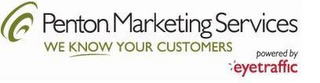PENTON MARKETING SERVICES WE KNOW YOUR CUSTOMERS POWERED BY EYETRAFFIC logo
