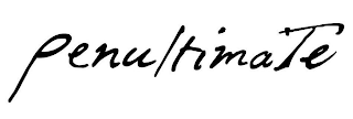 PENULTIMATE logo