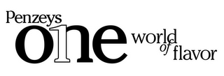 PENZEYS ONE WORLD OF FLAVOR 1 logo