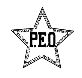 P.E.O. logo