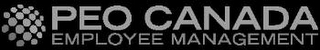 PEO CANADA EMPLOYEE MANAGEMENT logo