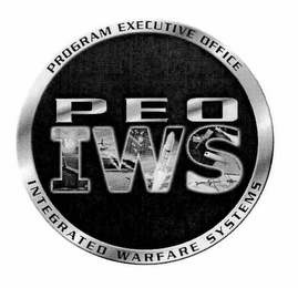 PEO IWS PROGRAM EXECUTIVE OFFICE INTEGRATED WARFARE SYSTEMS logo