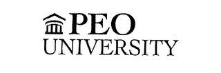PEO UNIVERSITY logo