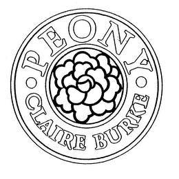 PEONY CLAIRE BURKE logo
