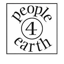 PEOPLE 4 EARTH logo
