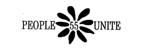 PEOPLE 55 UNITE logo