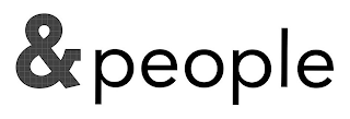 & PEOPLE logo