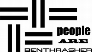PEOPLE ARE BENTHRASHER logo
