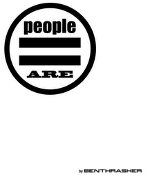 PEOPLE ARE BY BENTHRASHER logo