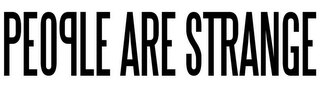 PEOPLE ARE STRANGE logo