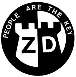 PEOPLE ARE THE KEY ZD logo