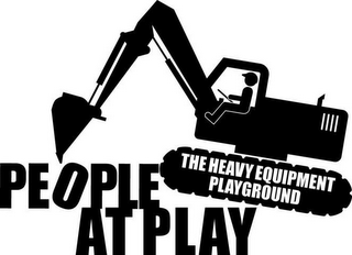 PEOPLE AT PLAY THE HEAVY EQUIPMENT PLAYGROUND logo
