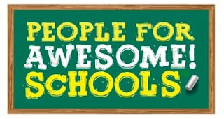 PEOPLE FOR AWESOME! SCHOOLS logo