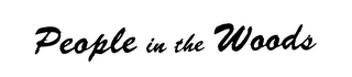 PEOPLE IN THE WOODS logo