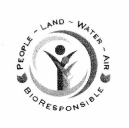 PEOPLE - LAND ~ WATER ~ AIR BIORESPONSIBLE logo