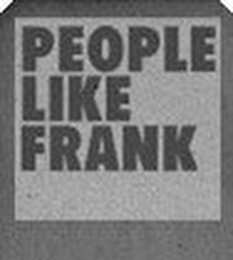 PEOPLE LIKE FRANK logo